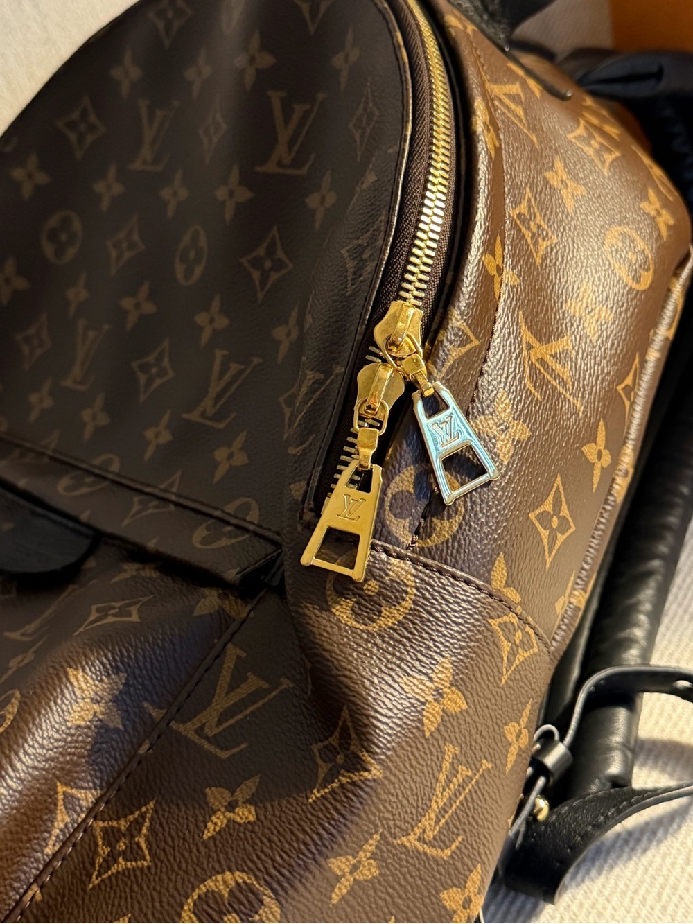 LOUIS VUITTON Monogram Canvas Palm Springs MM Backpack Bag - Picture 13 of 14